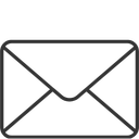 Mail envelop icoon zwart Mail envelop icoon zwart